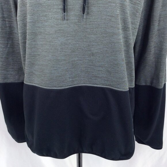 Columbia Funnel Neck Pullover Sweatshirt Womens Size XXL 2XL Black Gray Hiking - Picture 10 of 12